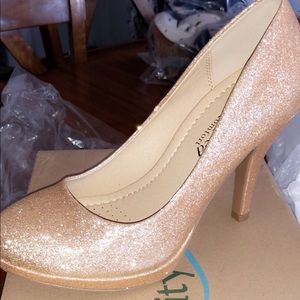 Glitter heels
